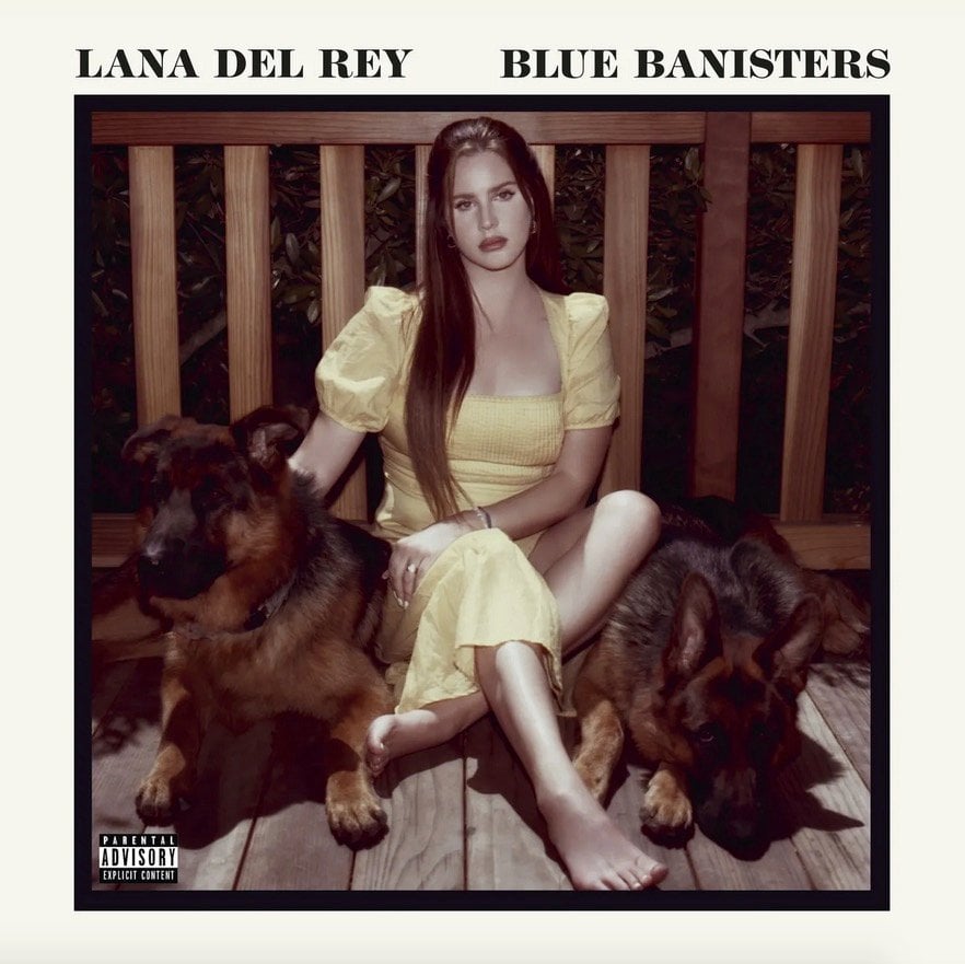 Album cover for Lana Del Rey's "Blue Banisters."