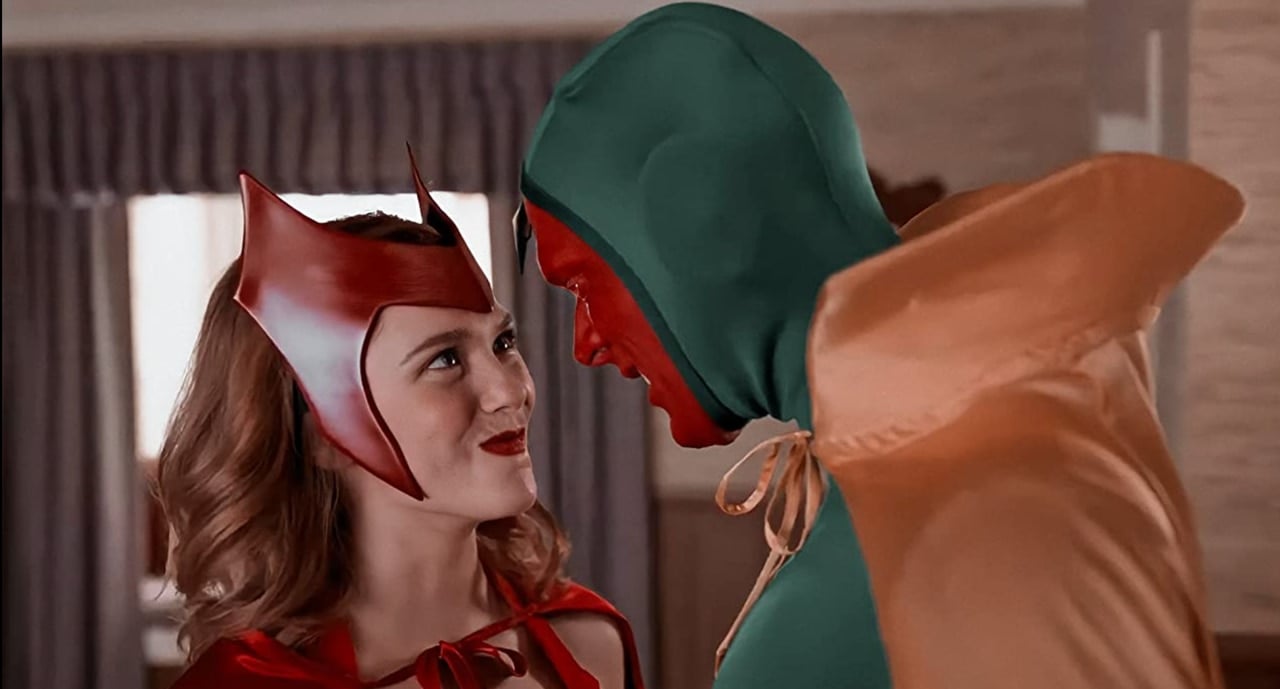 Let’s talk about the Halloween episode of "WandaVision." Namely, Wanda and Vision’s vintage Scarlet Witch and Vision costumes.
