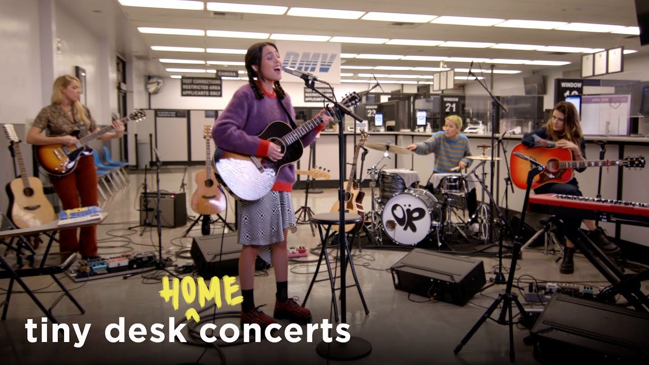 Olivia Rodrigo's NPR Tiny Desk (home) concert.
