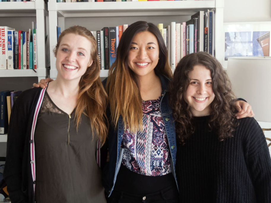 Harvard alums Rose W. Wang, Laura E. D'Asaro, and Meryl N. Breidbart are the co-founders of Chirps, a company that sells food products made from dried crickets.