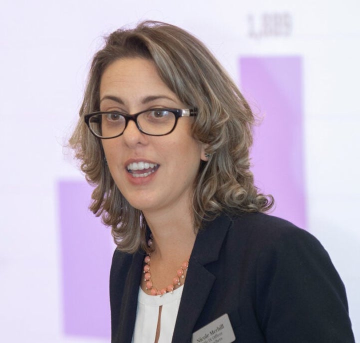 Nicole M. Merhill, Harvard's Title IX coordinator and Office for Gender Equity director.