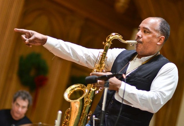 Don Braden performing with the Big Fun'k in New Jersey in 2011.