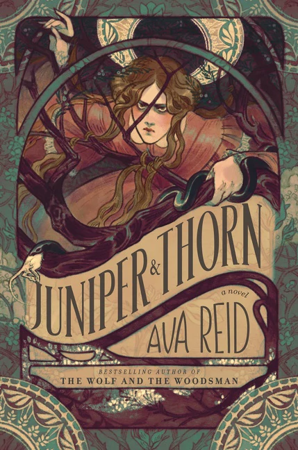 The cover of "Juniper & Thorn" by Ava Reid.