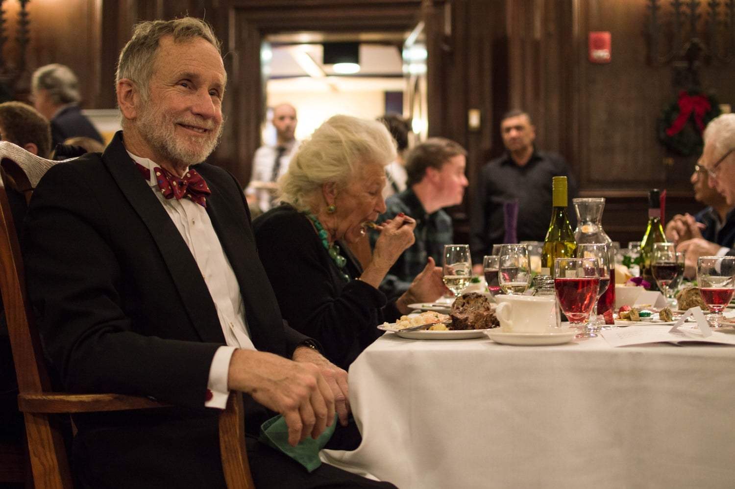 John G. “Sean” Palfrey ’67 pictured in December 2015. Palfrey wrote that the fireplace issue had his input early on but is now being handled by Harvard administrators.