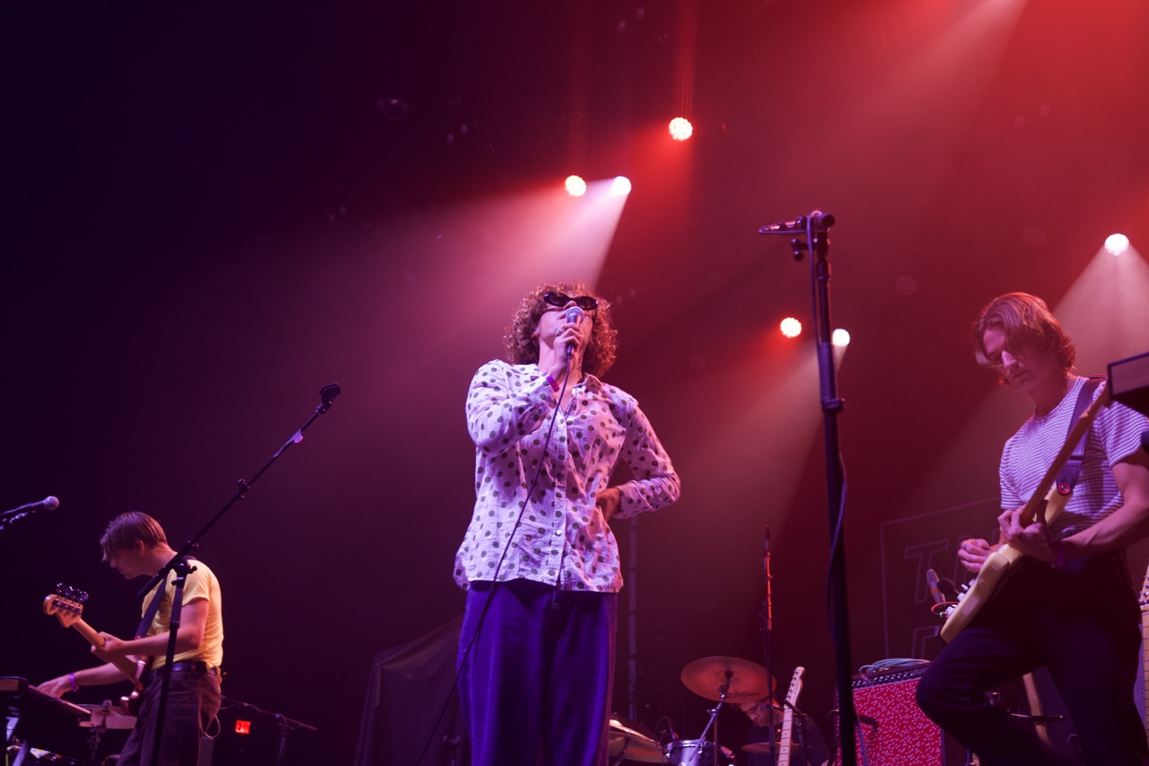 Opening act, almost monday, warmed up the crowd with their charismatic performance.