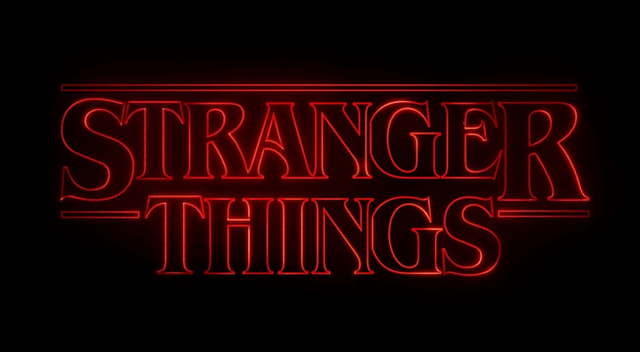 "Stranger Things" logo.