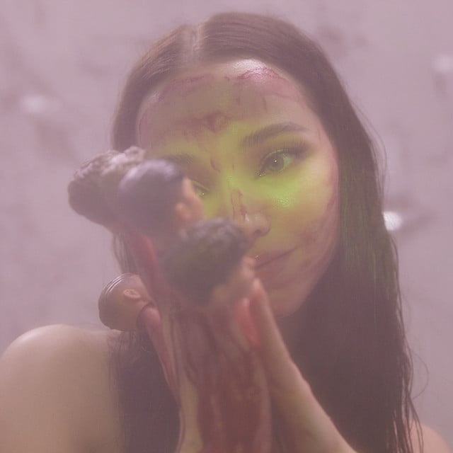 Album artwork for Dove Cameron's new single, "Breakfast."