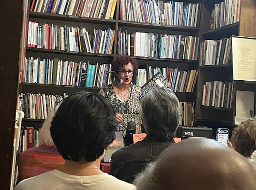 Susana H. Case reads at the Grolier Poetry Book Shop.