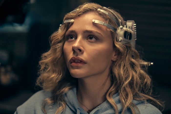 Chloë Grace Moretz stars in "The Peripheral" on Amazon Prime Video.
