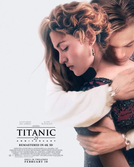 Titanic 25th Anniversary Poster