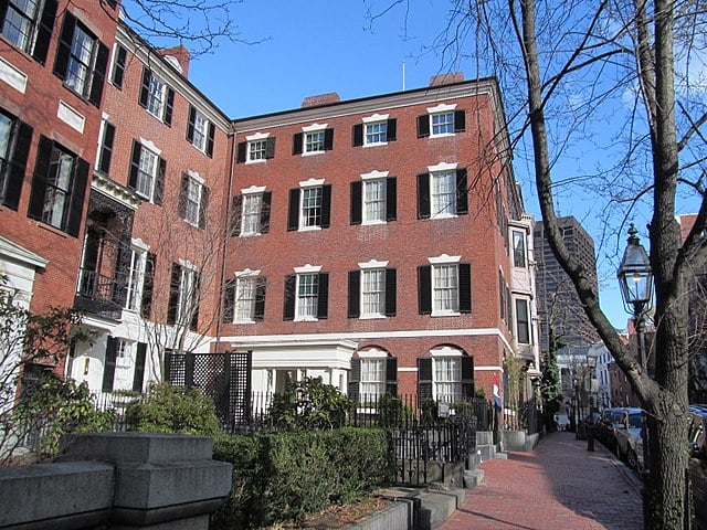 The Nichols House Museum in Beacon Hill is a historic site and the past home of suffragist Rose Standish Nichols.