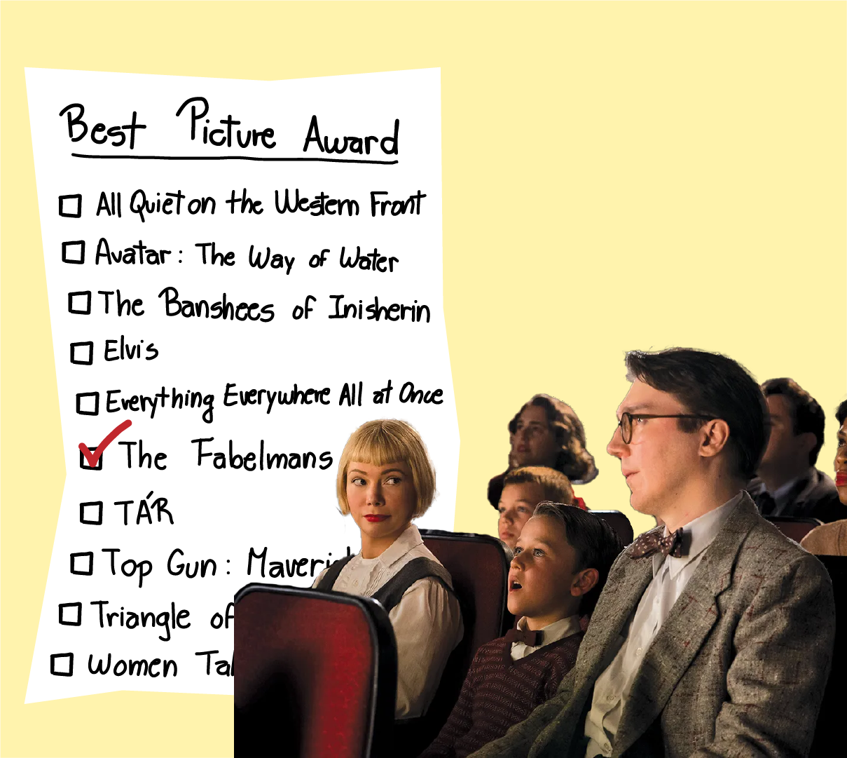 This writer casts their Best Picture ballot for "The Fabelmans"