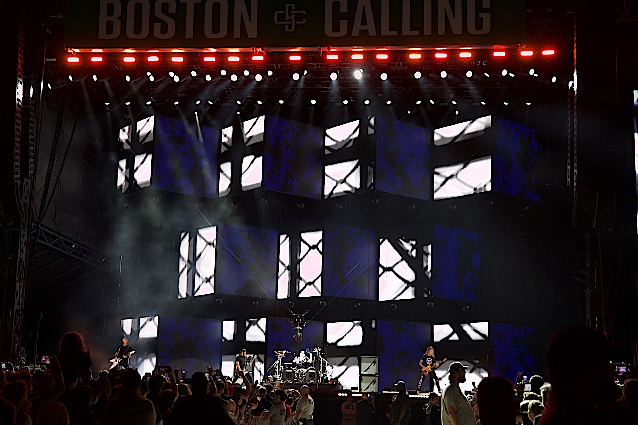 Metallica performed on Sunday, May 29 at Boston Calling’s Green Stage