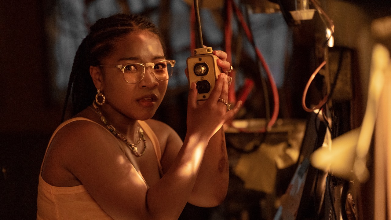 Laya DeLeon Hayes in a still from "The Angry Black Girl and Her Monster."