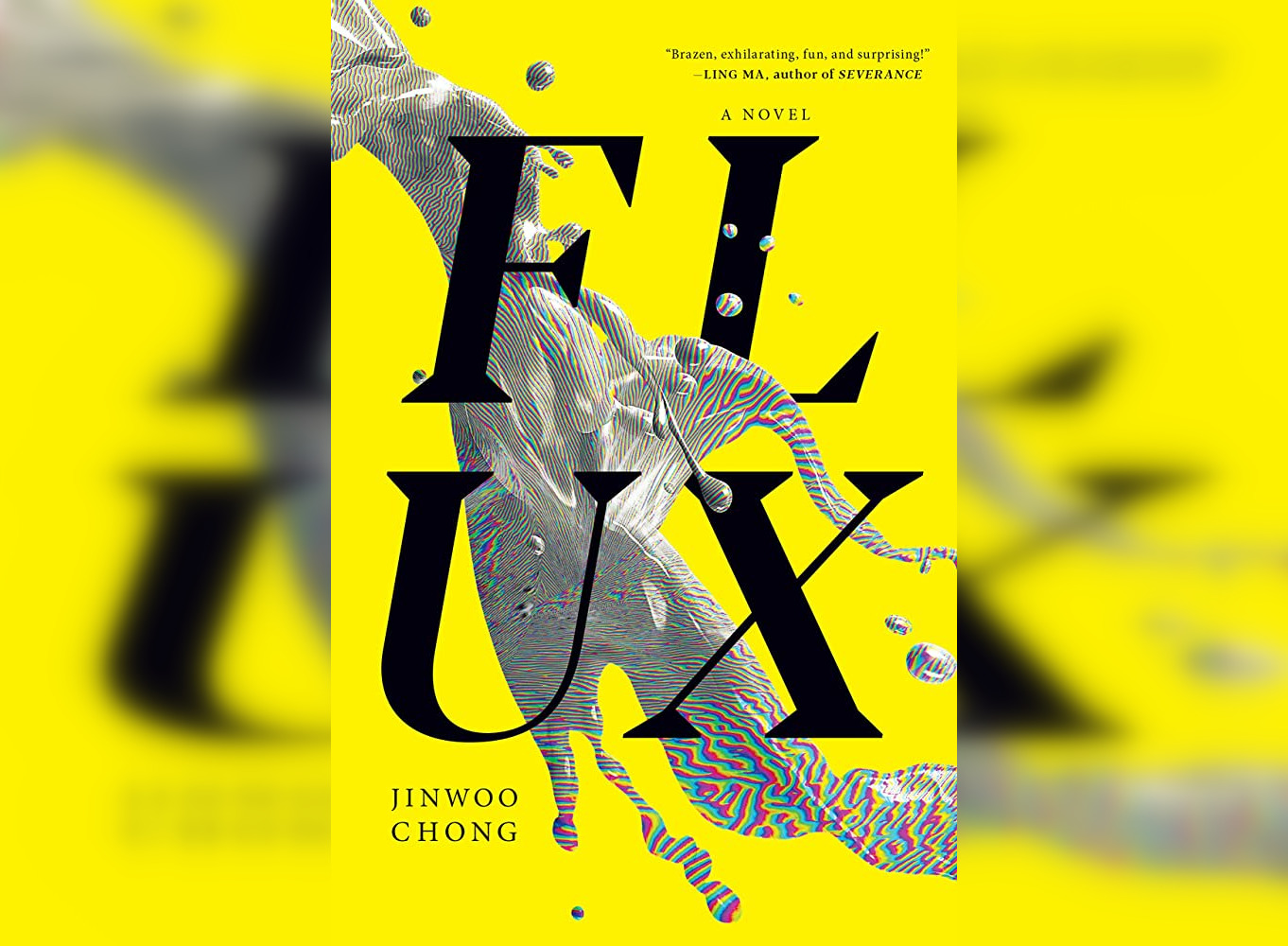 Cover of Jinwoo Chong's "Flux."