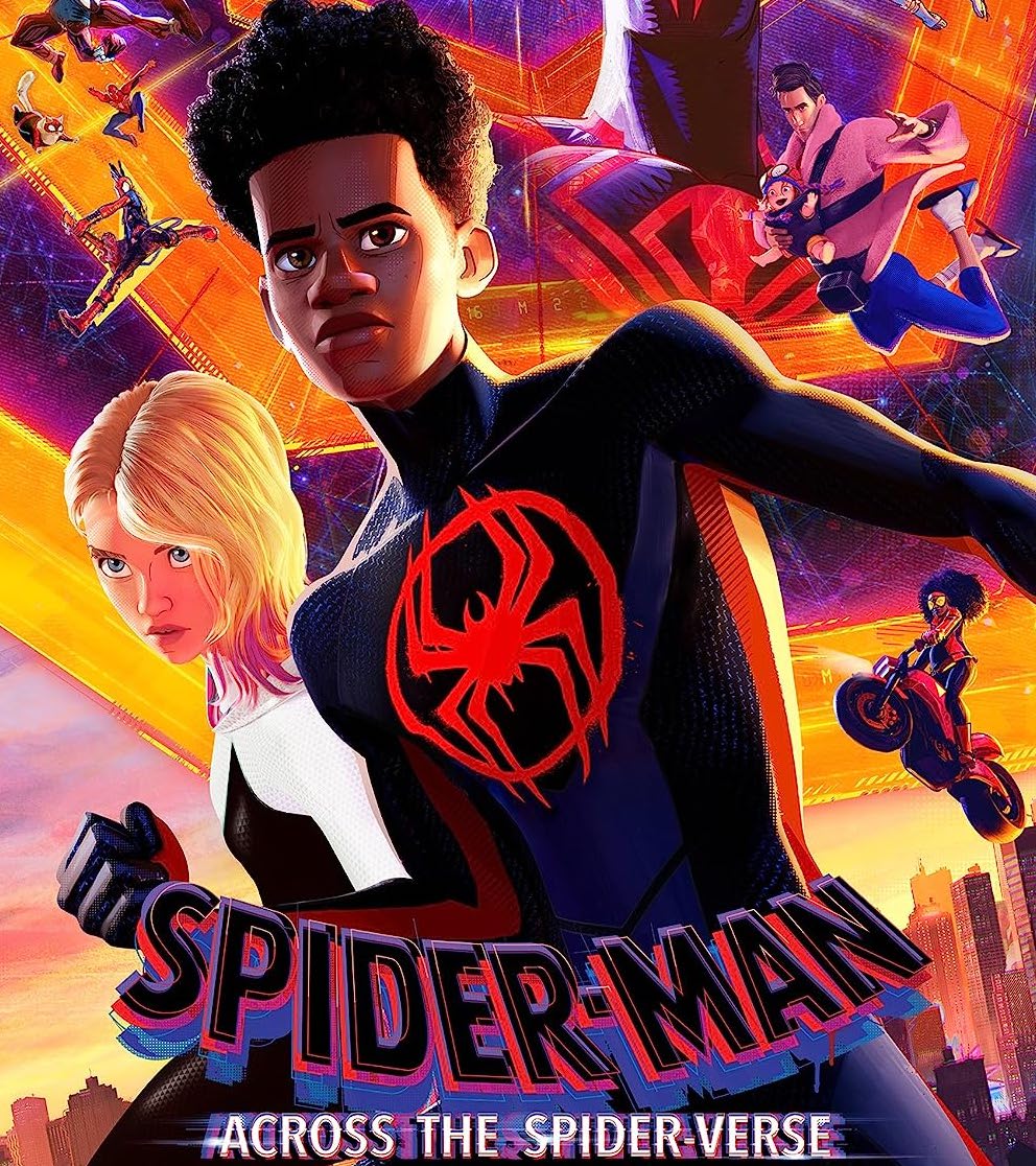 Miles Morales (Shameik Moore) stars as the lead Spider-Person in "Spider-Man: Across the Spider-Verse"