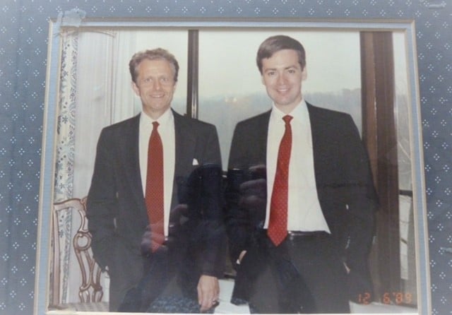 After joining Harvard Law School in 1983, Chesebro became one of liberal legal scholar Laurence H. Tribe's research assistants.