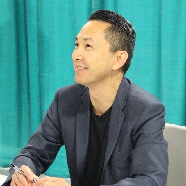 Viet Thanh Nguyen at the 2015 Library of Congress National Book Festival.