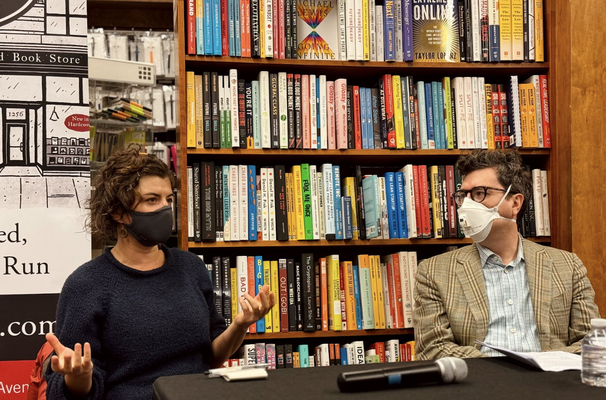Coco Krumme at the Harvard Book Store