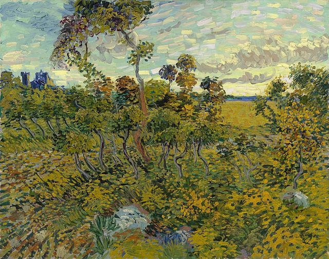 "Sunset at Montmajour" by Vincent van Gogh was discovered in the attic of Norwegian industrialist Christian Nicolai Mustad after his death in 1970.