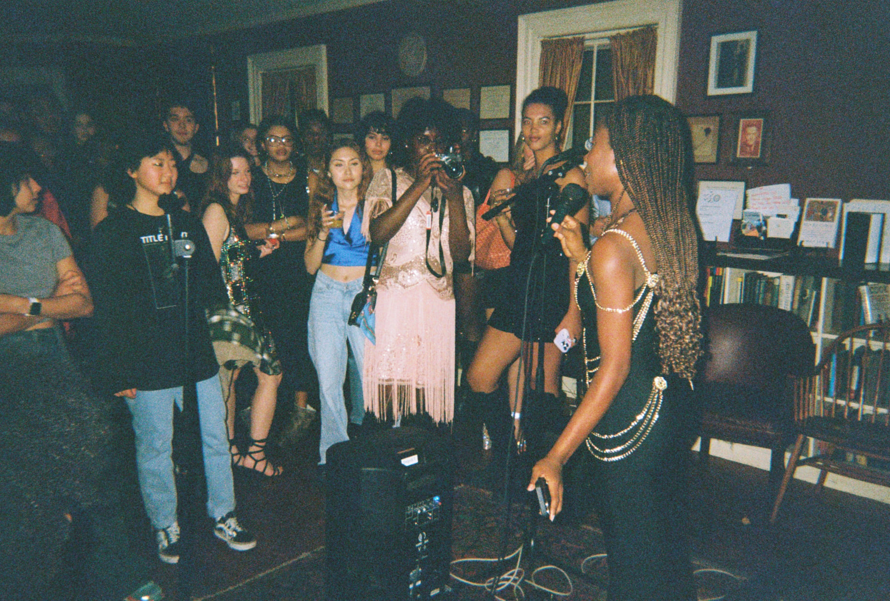 Founder Amina T. Salahou at the Les Adore launch party on Nov. 11.