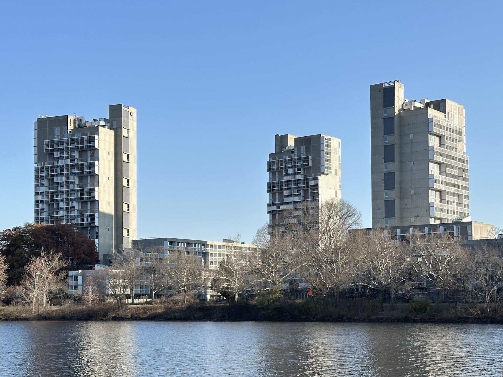 Peabody Terrace was designed by Josep Lluís Sert in 1964.