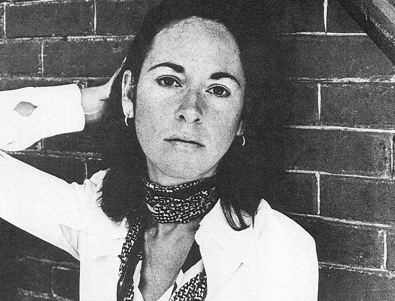 Louise E. Glück, circa 1977.