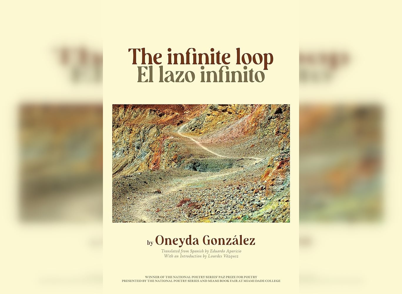 Cover of Oneyda González's "The Infinite Loop / El lazo infinito."