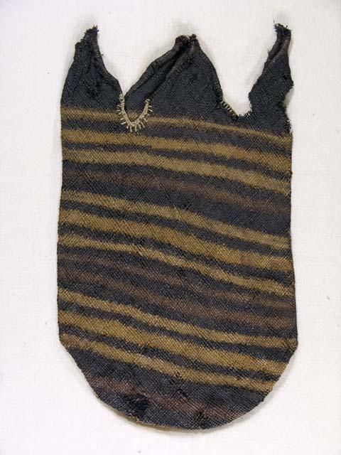 A satchel that belonged to Caleb Cheeshahteaumuck. Gift of the American Antiquarian Society, 1890.