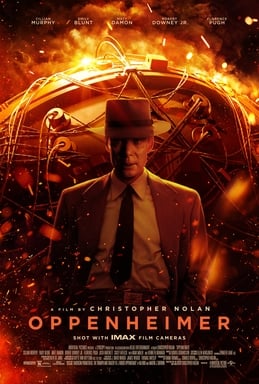 Oppenheimer theatrical release poster.