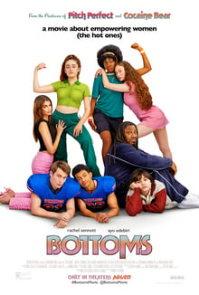 Theatrical release poster for the movie "Bottoms."