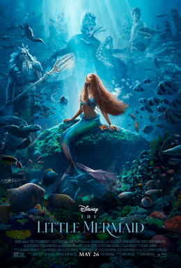 Theatrical release poster for "The Little Mermaid."