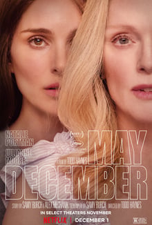 Release poster for the film "May December."