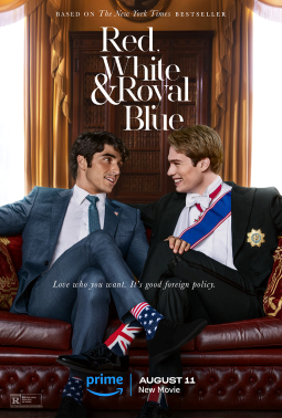 Official release poster for "Red, White & Royal Blue."