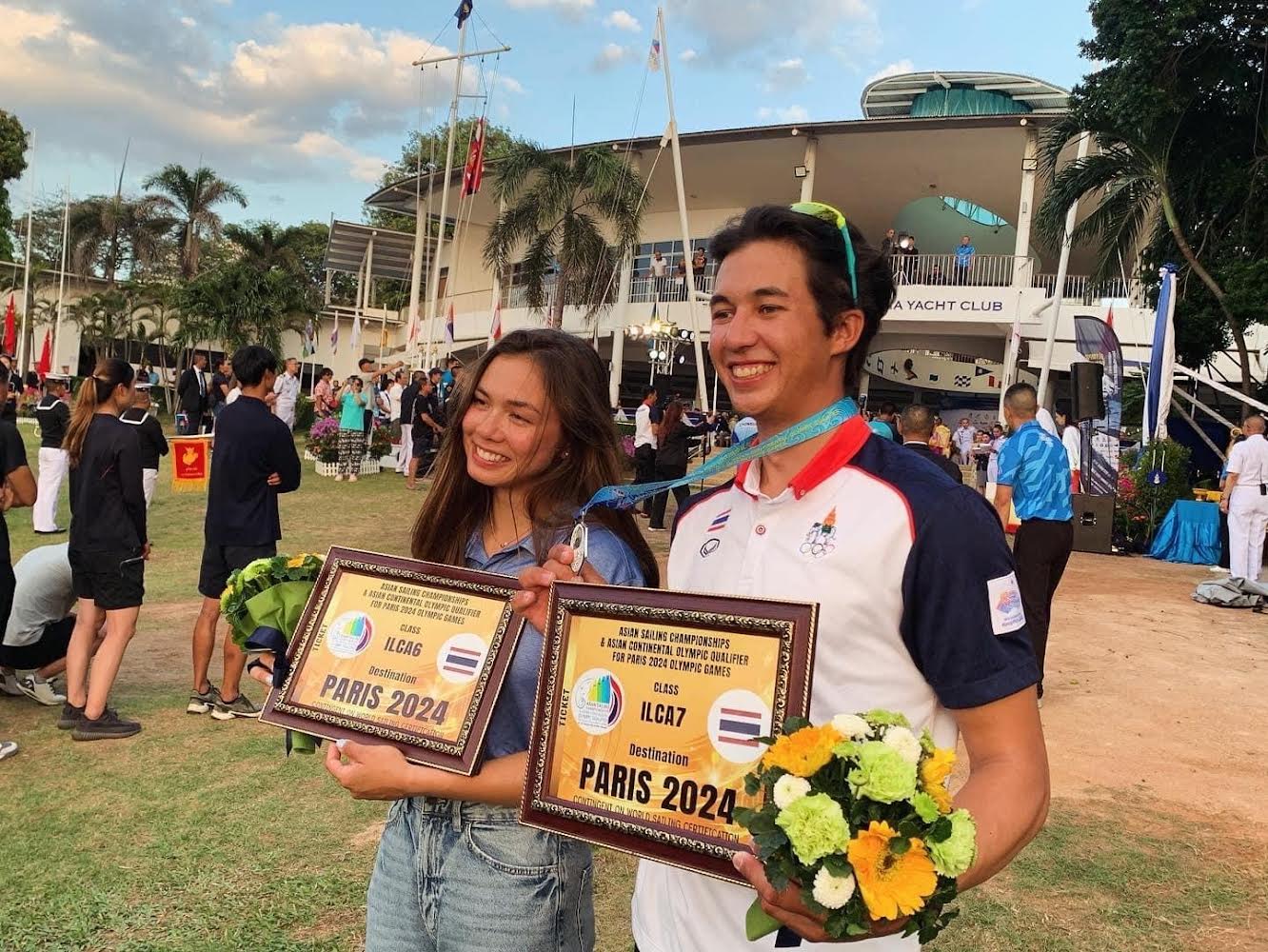 Sophia Montgomery became the first Harvard sailor to qualify for the Olympics in more than 30 years after she finished in fourth place at the Asian Sailing Championships.