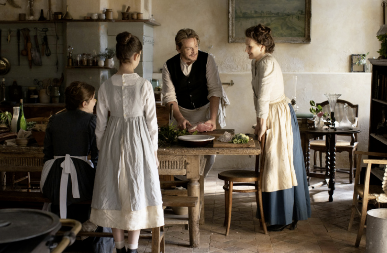 "The Taste of Things" starring Juliette Binoche and Benoît Magimel
