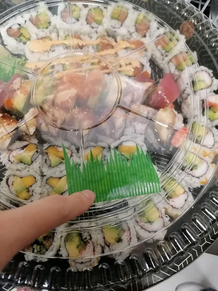 Grass in my sushi