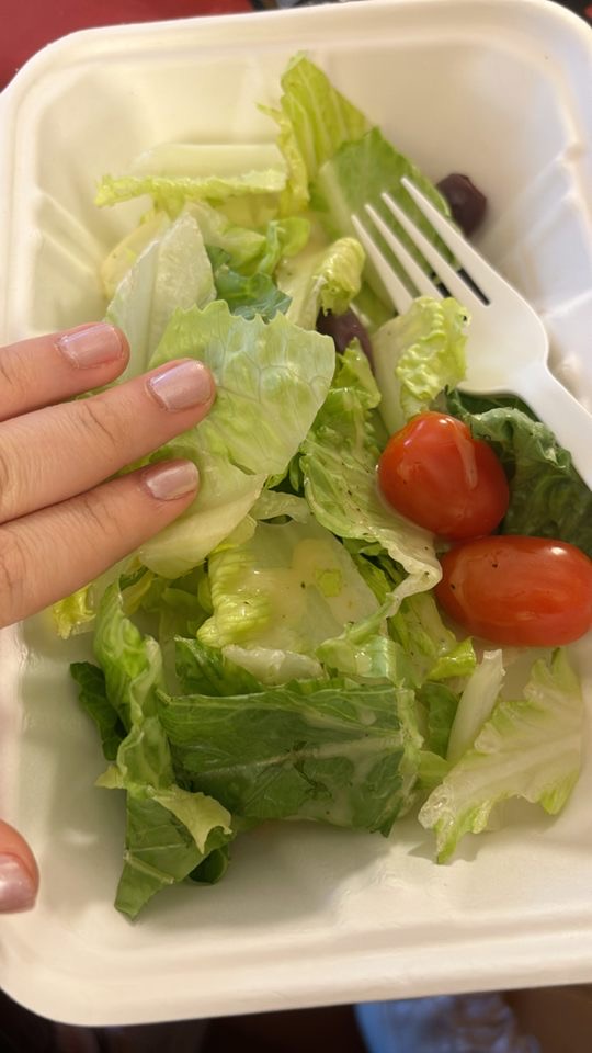 Yum, grass.