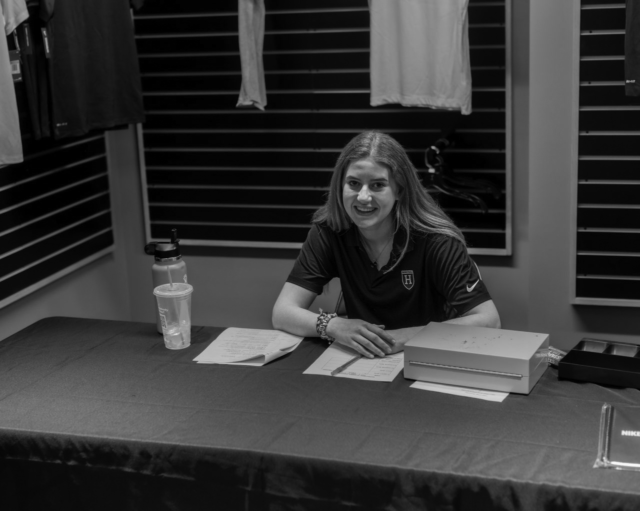 Upon arriving at Harvard, Rebecca knew that she wanted to play a role as a team manager for the men's basketball team.