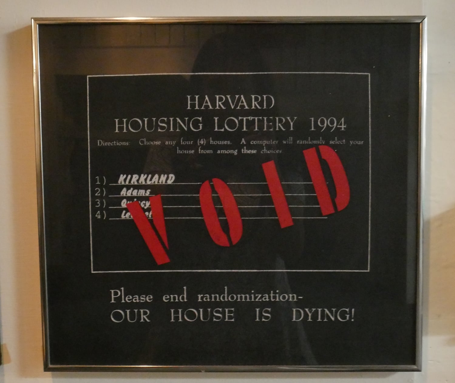 Some were unhappy with the new House randomization system.