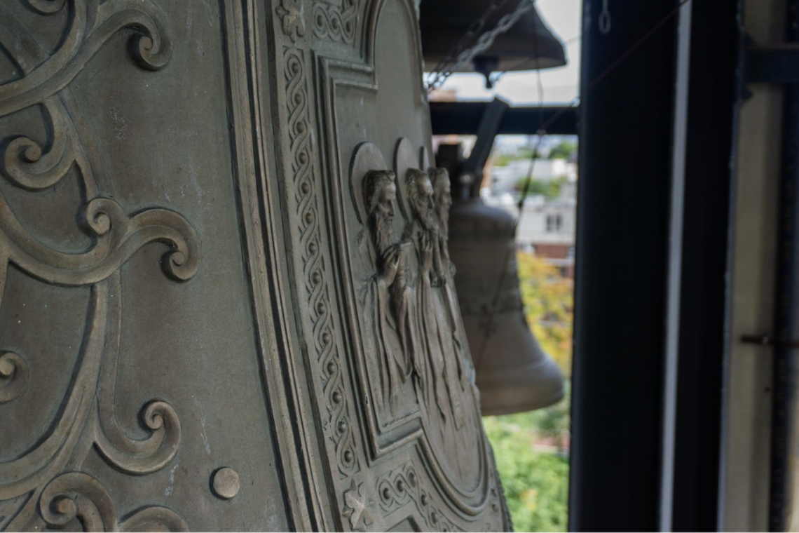 In Russian Orthodox tradition, bells represent the voice of God.