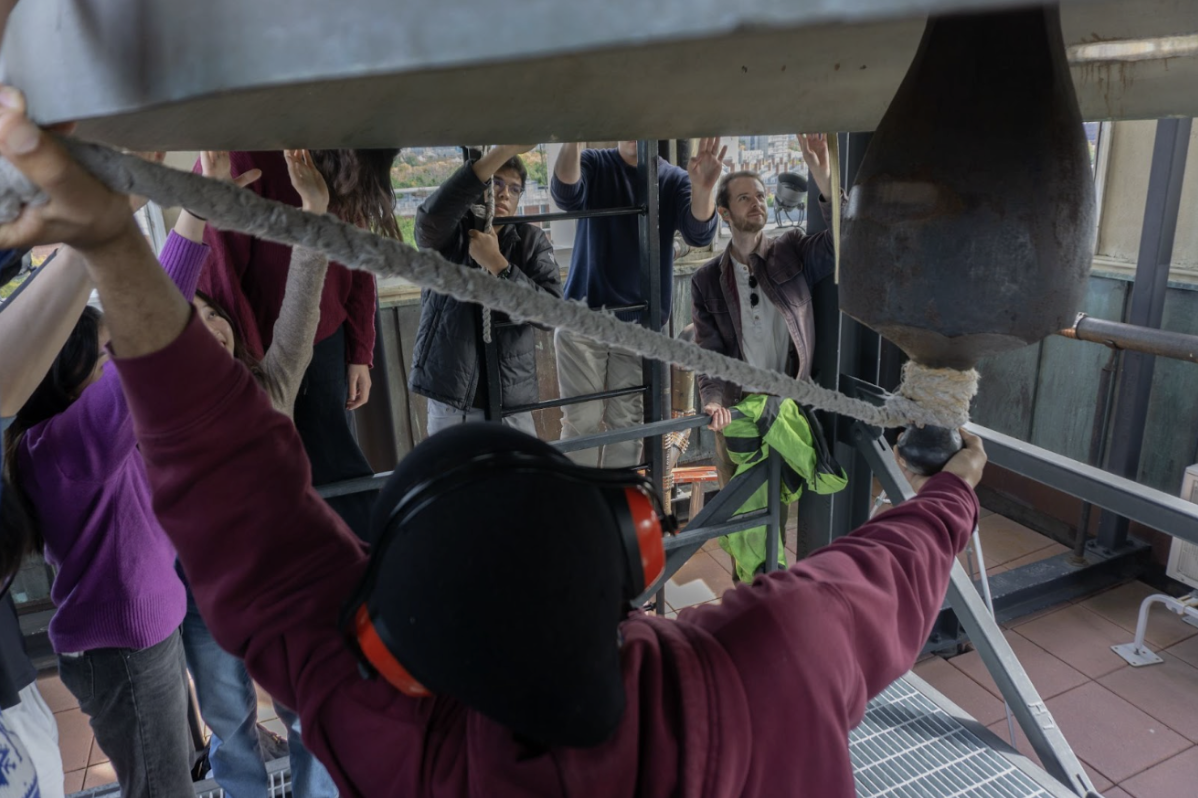Bell-ringing at Lowell means experiencing the ridiculous and the sacred all at the same time.