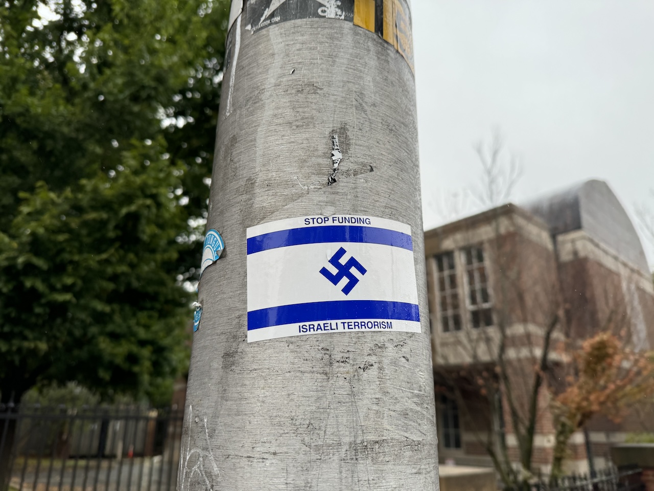 The Cambridge Police Department and the Harvard University Police Department are investigating an apparent act of vandalism after multiple antisemitic stickers were found around Harvard Square.