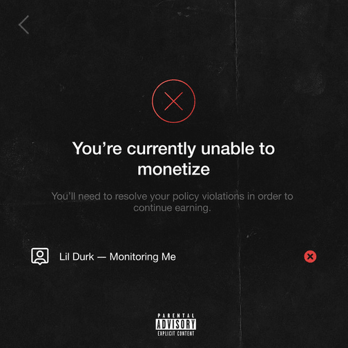 Lil Durk released "Monitoring Me" on Oct. 4.