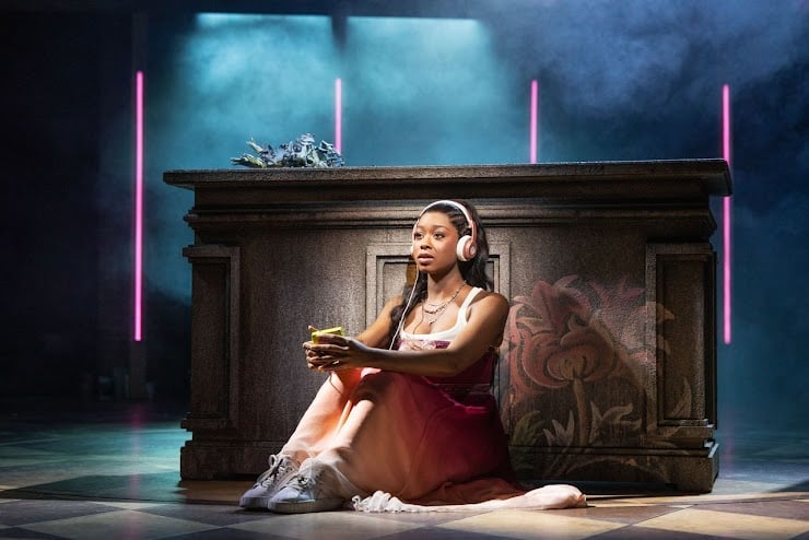 Rachel Simone Webb (Juliet) in "& Juliet," which runs at the Citizens Opera House from Nov. 5 to Nov. 17.