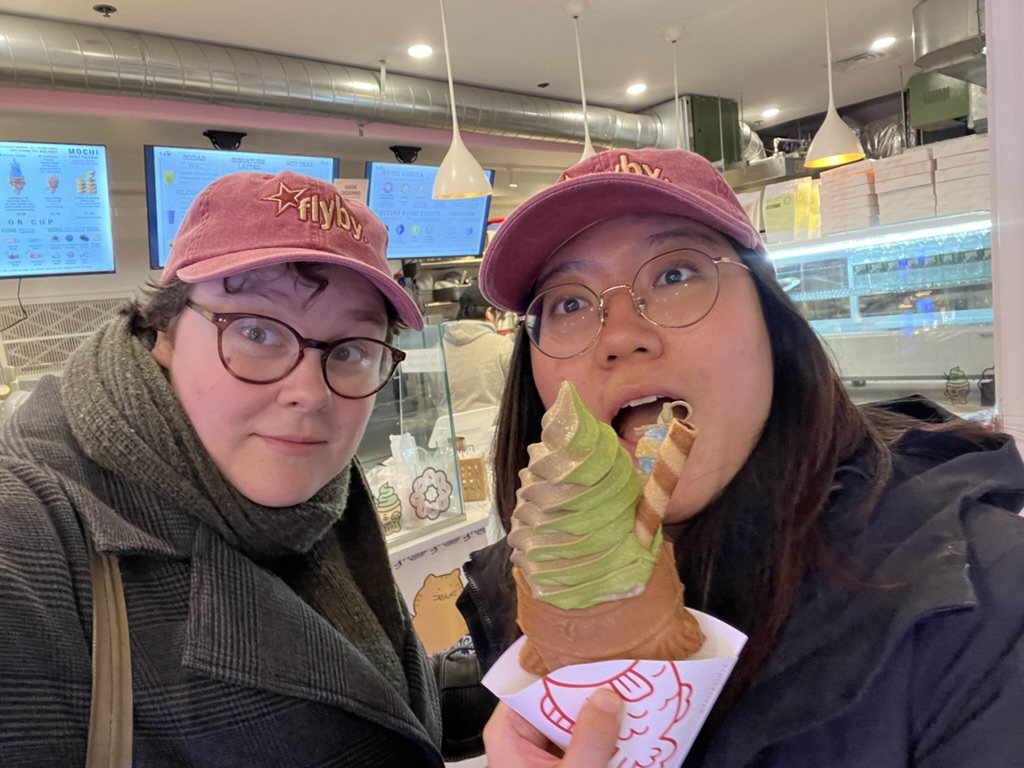 Third stop: Taiyaki… yum, fish 