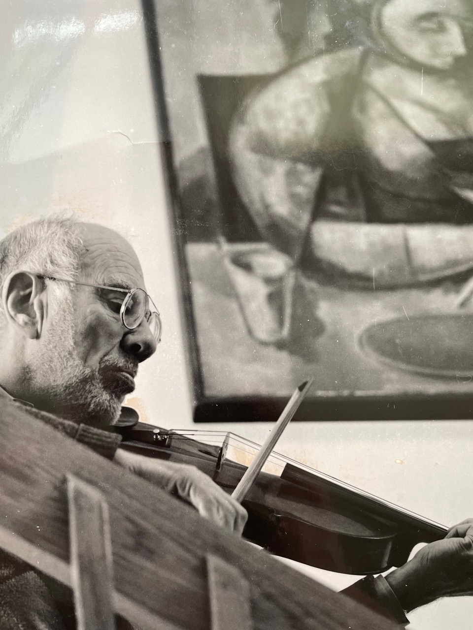 Robert P. Wolff '53-'54, a philosopher who co-founded Harvard's Social Studies concentration, plays the viola. Wolff died in January at 91.