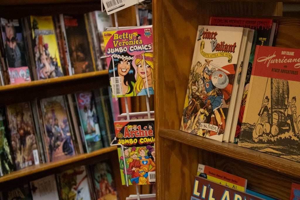 Comic books at The Million Year Picnic