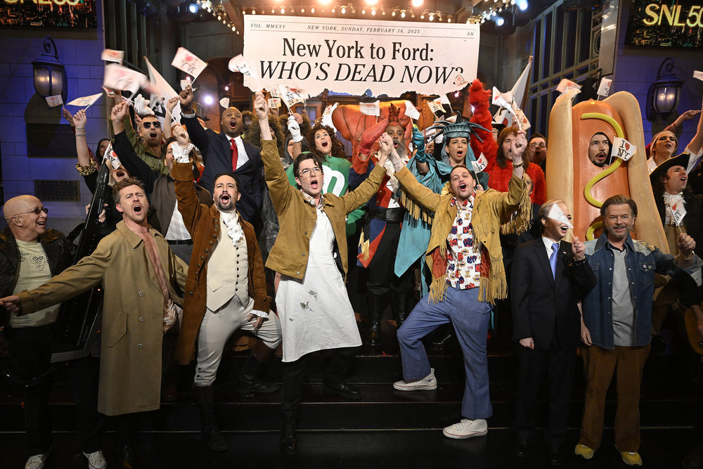 SNL cast in "SNL 50: The Anniversary Special."