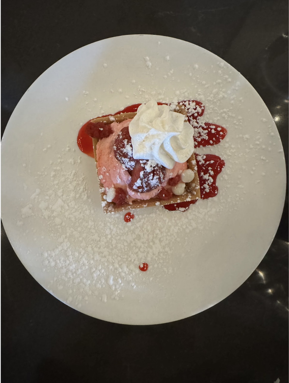 Nubar's Dine Out Boston menu featured a strawberry tart for dessert.
